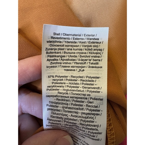 YASATHENA SLIT DRESS in adobe orange from‎ the brand Y.A.S. Satin Bow Wedding S - Picture 9 of 10